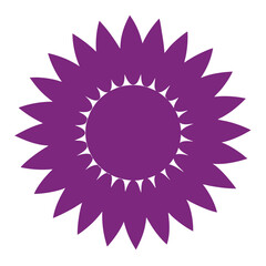 best branding and emblematic of sunflower illustration in vector format.