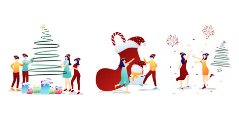 One Set Christmas People