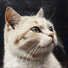 portrait of a cat