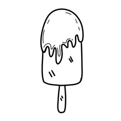 Ice Cream food drawings  illustration