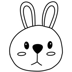 Rabbit Animal drawings illustration