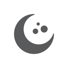 Fototapeta premium Moon Logo Template Icon