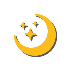 Moon Logo Template Icon
