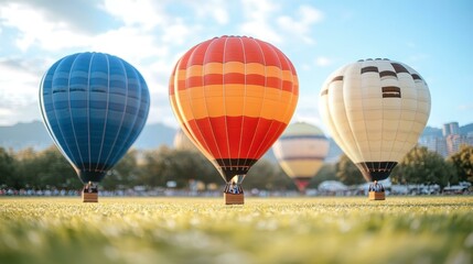 heic Avif Martech saas Kubernetes backup Thumbnail Esg fintech Telegram channel Viator Dezgo Alchemix Colorful hot air balloons floating over green grass field during sunrise for adventure travel, ou