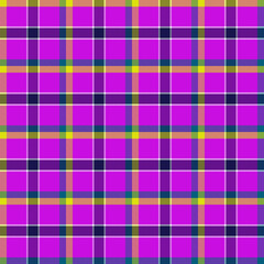Beautiful plaid seamless pattern design by geometric 