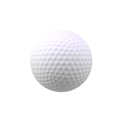 Golf Ball isolated 3d render icon illustration
