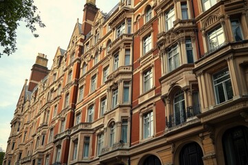 Fototapeta premium Stunning London Architecture: Captivating Urban Landmarks in the Heart of Britain's Vibrant Cityscape