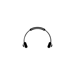 Headphone earphone icon vector