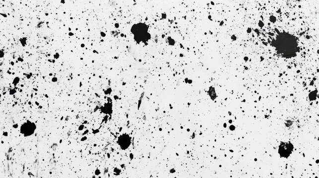 Fondo blanco con manchas negras