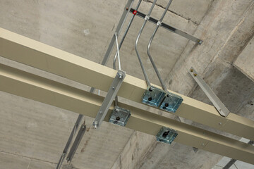 Electrical system installation work, lighting, emergency MEP work in construction buildings