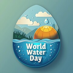 Fototapeta premium World Water Day ,march 22, 2026