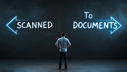 Scanned Documents Interface, Digital Document Management, Technology, Scanned Documents