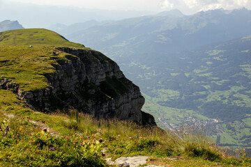 landscape in the mountains