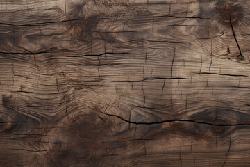 Naklejka premium Processed collage of old cracked brown wood material texture. Background for banner, backdrop