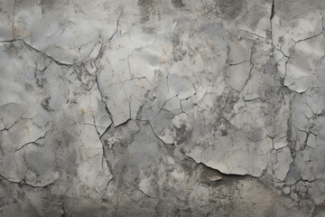 Processed collage of obsolete stucco wall with visible cracks texture. Background for banner, backdrop