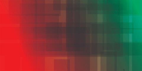 Black and red grunge squares abstract banner design. Geometric tech vector background Dark red grunge stripes abstract banner graphic design