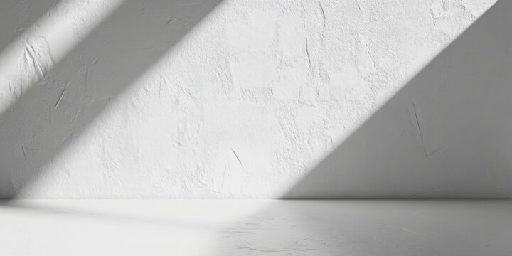 Fondo blanco minimalista con sombras