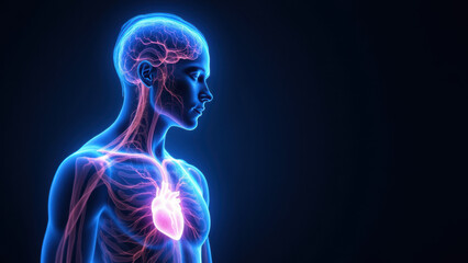 A detailed medical illustration showing a cross-section of the human head with a focus on the brain and an image of the Vagus Nerve Stimulation (VNS) device.