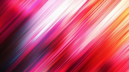 Obraz premium Abstract Diagonal Lines in Red, Pink, and White