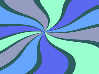 Abstract retro line sunburst background design