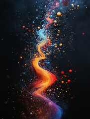 Cosmic Color Burst