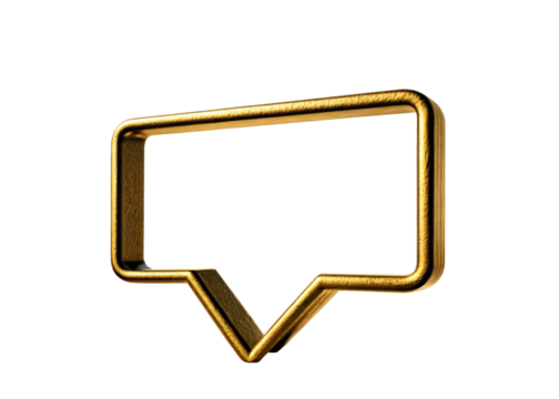 3d render of a sign on black background