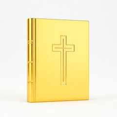 Obraz premium Christian Bible made of pure gold