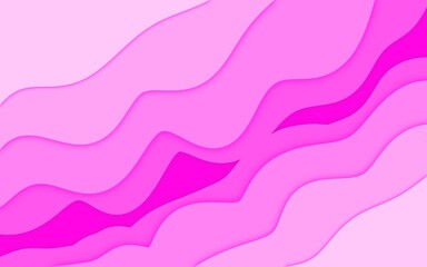 Overlapping water wave wallpaper background