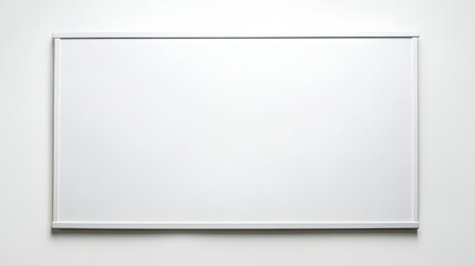 Obraz premium Minimalist clean whiteboard texture showcasing smooth surface ideal for writing
