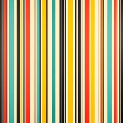 Obraz premium Abstract Colorful Striped Pattern Background
