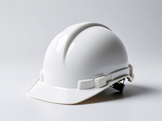Fototapeta premium Helmet, safety, construction, hard hat, white, protection, headgear, work, industry, building, gear, equipment, labor, worker, site, secure, job, project, accident prevention, policy, regulation, site