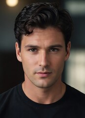 Obraz premium Portrait of a young man posing