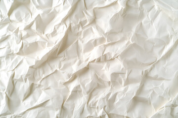 Obraz premium Papier blanc froissé