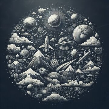 292 Blackboard Surface Classic chalkboard texture Izobrajenie 1