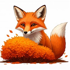 Fototapeta premium red fox vulpes