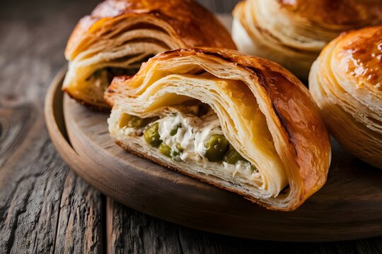 Close-up of a Golden Maltese Pastizz