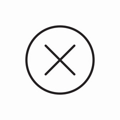 remove delete icon sign vector