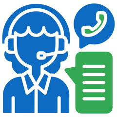 Customer Service vector contact us communication glyph icon