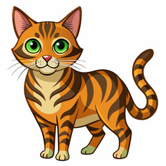 illustration of a cat
