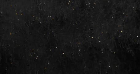 Dark Background with Scattered Luminous Particles and Ethereal Smoke Trails - Mysterious and Wonderous...