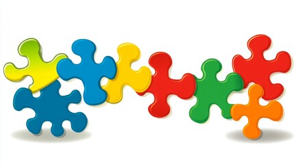 Obraz premium Vibrant Team Building with Positive Expressions