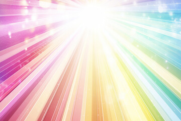 colorful prismatic background with rays of light 
