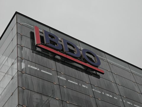 Prague,Czech Republic-October 9 2024: BDO is a global network offering financial, tax, and business consulting services to companies and organizations worldwide.

