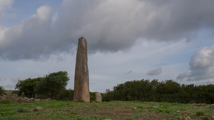 Necropoli di Is Forrus e menhir di Monte Corru Tundu in Villa Sant'Antonio Oristano
