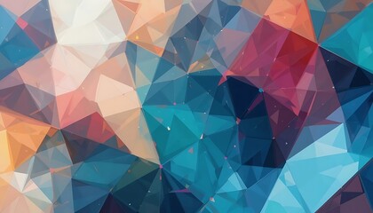 Fototapeta premium abstract triangle background