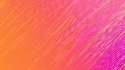 Abstract gradient background with dynamic lines in vibrant orange and pink hues.