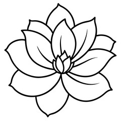Blossom Charm line art art vector