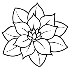 Blossom Charm line art art vector