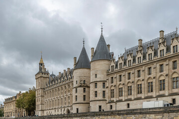 The Conciergerie is a historic building in Paris, France, part of the large Palais de Justice complex.