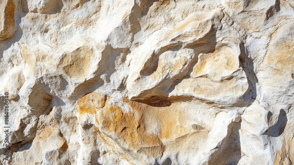 Poster weathered rock surface with rough textures and intricate patterns in close-up view highlighting natu